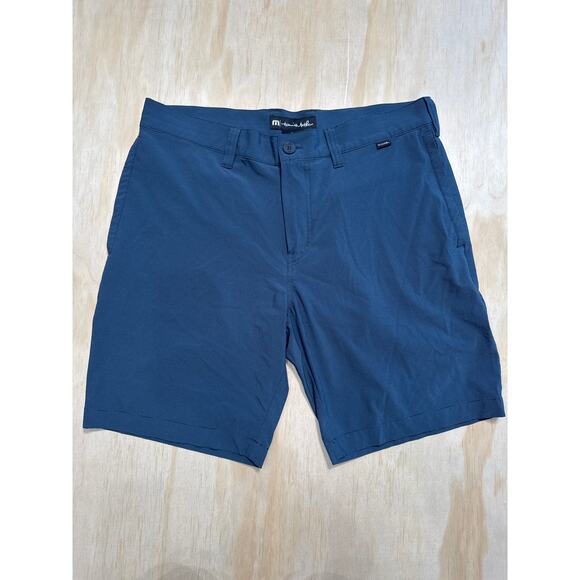 Travis Mattew dark blue shorts men size 33 - Picture 1 of 5